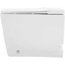 Напольный унитаз с сиденьем микролифт с импульсным смывом Abber Rechteck AC1213P