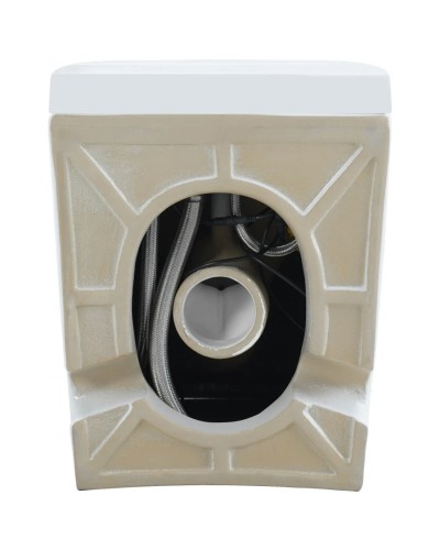 Напольный унитаз с сиденьем микролифт с импульсным смывом Abber Rechteck AC1213P