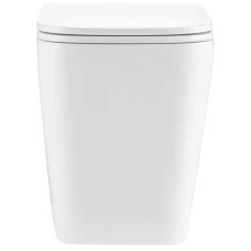 Приставной безободковый унитаз с сиденьем микролифт GID TRS-264