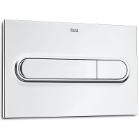 Комплект унитаза со смывным бачком Roca The Gap 893109000 с сиденьем Микролифт и клавишей смыва Хром