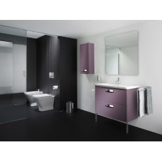 Комплект унитаза со смывным бачком Roca The Gap 893109000 с сиденьем Микролифт и клавишей смыва Хром