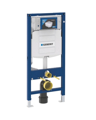 Комплект унитаза Geberit Smyle 500.300.21.S с инсталляцией Sigma с сиденьем Микролифт и клавишей смыва Хром