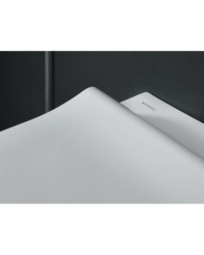 Комплект унитаза Geberit Smyle 500.300.21.S с инсталляцией Sigma с сиденьем Микролифт и клавишей смыва Хром