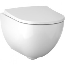 Комплект унитаза Geberit Acanto 500.128.21.A с инсталляцией с сиденьем Микролифт и клавишей смыва Хром