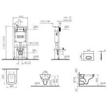 Комплект Vitra S20 9004B003-7204