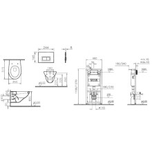 Комплект Vitra Arkitekt 9005B003-7210