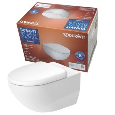 Комплект унитаза Duravit Architec 45720900A1 с инсталляцией Alcaplast Sadromodul AM101/1120+M71 с сиденьем Микролифт и клавишей смыва Хром