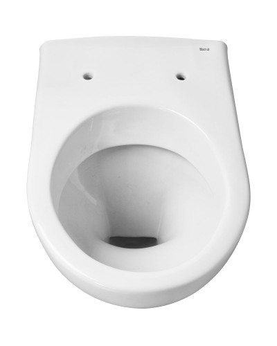 Комплект унитаза Roca Mateo 346200000+ZRU9302815 с инсталляцией Viega Prevista Dry 792855 с сиденьем и клавишей смыва Хром