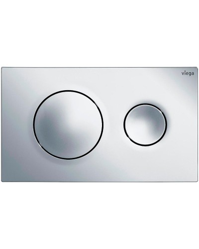 Комплект унитаза Roca Mateo 346200000+ZRU9302815 с инсталляцией Viega Prevista Dry 792855 с сиденьем и клавишей смыва Хром