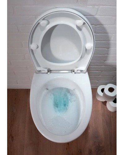 Комплект унитаза Jacob Delafon Patio EDV102-00+E70021-00 с инсталляцией Viega Prevista Dry 792855 с сиденьем Микролифт и клавишей смыва Хром