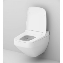 Комплект унитаза с инсталляцией AM.PM Inspire V2.0 FlashClean IS450A38.CCC50A с электронным сиденьем Микролифт с функцией биде и Черной клавишей смыва