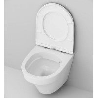 Комплект унитаза с инсталляцией AM.PM Inspire FlashClean IS450A38.501700 с сиденьем Микролифт и Черной клавишей смыва