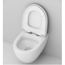 Комплект унитаза с инсталляцией AM.PM Awe IS49051.111738 с сиденьем Микролифт и клавишей смыва Хром