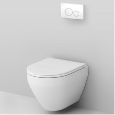 Комплект унитаза с инсталляцией AM.PM Spirit V2.0 FlashClean IS49001.701700 с сиденьем Микролифт и Белой клавишей смыва