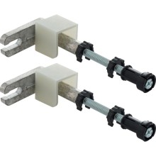 Комплект унитаза с инсталляцией Geberit iCon T54 Rimfree 500.300.01.I с сиденьем Микролифт и Белой клавишей смыва