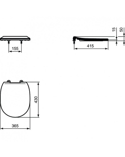 Комплект унитаза с инсталляцией Ideal Standard Connect P211601 с сиденьем Микролифт и клавишей смыва Хром