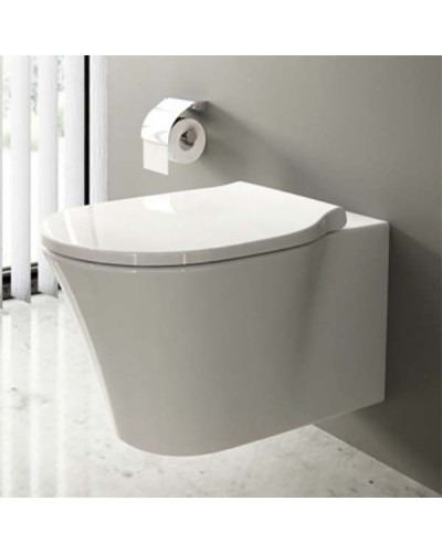 Комплект унитаза с инсталляцией Ideal Standard Connect Air PR212101 с сиденьем Микролифт и клавишей смыва Хром