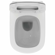 Комплект унитаза с инсталляцией Ideal Standard Tesi PR386801 с сиденьем Микролифт и клавишей смыва Хром