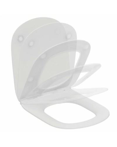 Комплект унитаза с инсталляцией Ideal Standard Tesi PR386801 с сиденьем Микролифт и клавишей смыва Хром