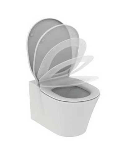 Комплект унитаза с инсталляцией Ideal Standard Connect Air E212101 с сиденьем Микролифт