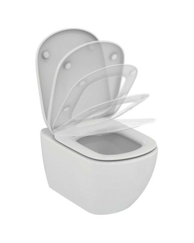 Комплект унитаза с инсталляцией Ideal Standard Tesi R029901 с сиденьем Микролифт и клавишей смыва Хром