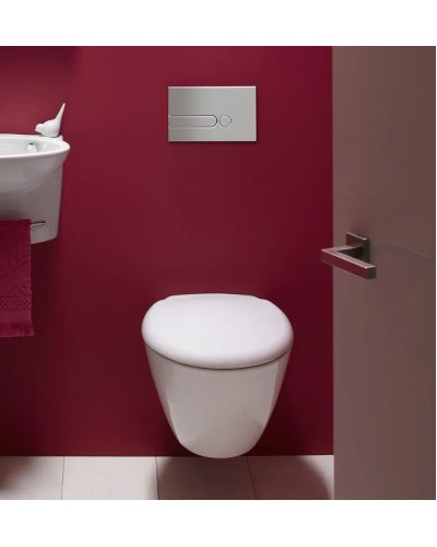 Комплект унитаза с инсталляцией Jacob Delafon Presquile E21743RU-00 с сиденьем Микролифт и клавишей смыва Хром