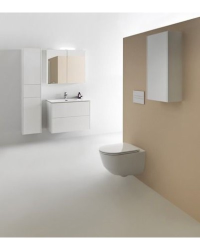 Комплект унитаза с инсталляцией Laufen Pro ПЭК 8.6996.6.000.000.R с сиденьем Микролифт и клавишей смыва Хром