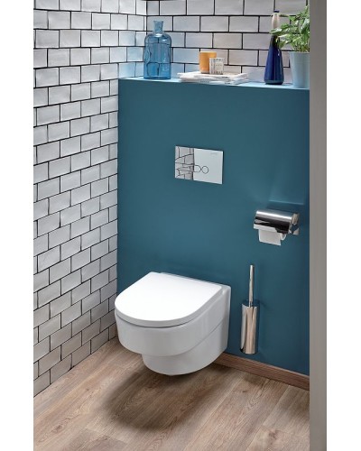 Комплект унитаза с инсталляцией Jacob Delafon Odeon Rive Gauche E21745RU-00 с сиденьем Микролифт и клавишей смыва Хром