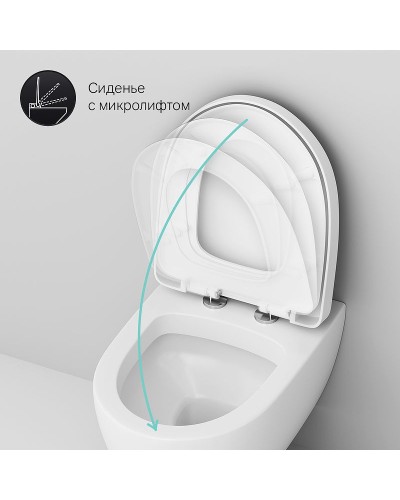 Комплект унитаза AM.PM Awe C111738SC с инсталляцией Grohe Rapid SL 38772001 с сиденьем Микролифт и клавишей смыва Хром