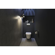 Комплект унитаза с инсталляцией Jacob Delafon Rodin+ E21748RU-00 с сиденьем Микролифт и Черной клавишей смыва