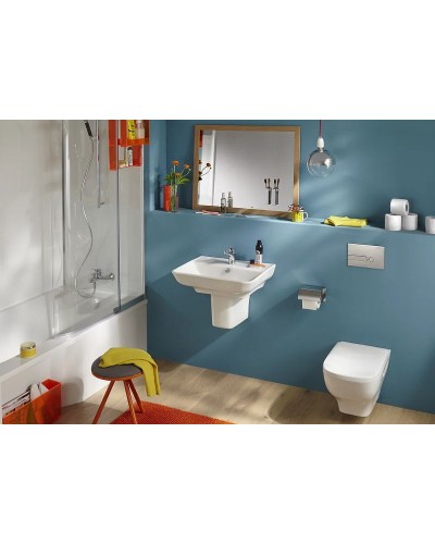 Комплект унитаза с инсталляцией Jacob Delafon Struktura E21750RU-00 с сиденьем Микролифт и клавишей смыва Черная