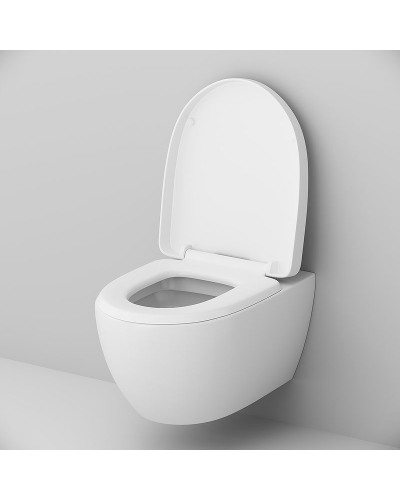 Комплект унитаза AM.PM Awe C111738SC с инсталляцией Grohe Rapid SL 38775001 с сиденьем Микролифт и клавишей смыва Хром