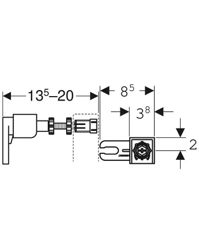Комплект унитаза с инсталляцией Geberit iCon Rimfree 500.060.TC.I с сиденьем Микролифт и Белой матовой клавишей смыва