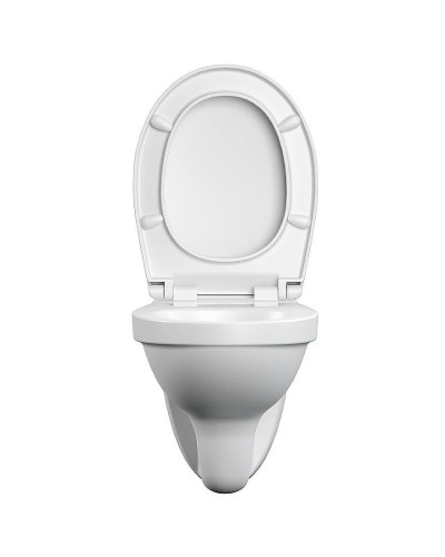 Комплект унитаза Cersanit Delfi TPL S-MZ-DELFI-PL с инсталляцией Grohe Rapid SL 38772001 с сиденьем Микролифт и клавишей смыва Хром