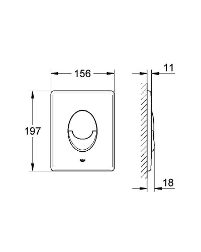 Комплект унитаза Cersanit Delfi TPL S-MZ-DELFI-PL с инсталляцией Grohe Rapid SL 38721001 с сиденьем Микролифт и клавишей смыва Хром