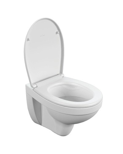 Комплект унитаза Cersanit Delfi TPL S-MZ-DELFI-PL с инсталляцией Grohe Rapid SL 38721001 с сиденьем Микролифт и клавишей смыва Хром