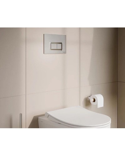 Комплект унитаза с инсталляцией Vitra Normus 9773B003-7200 с сиденьем Микролифт и клавишей смыва Хром