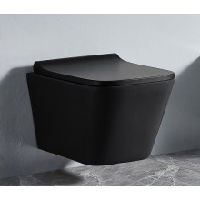 Комплект унитаза CeramaLux 5171MB с инсталляцией Grohe Rapid SL 38772001 с сиденьем Микролифт и клавишей смыва Хром