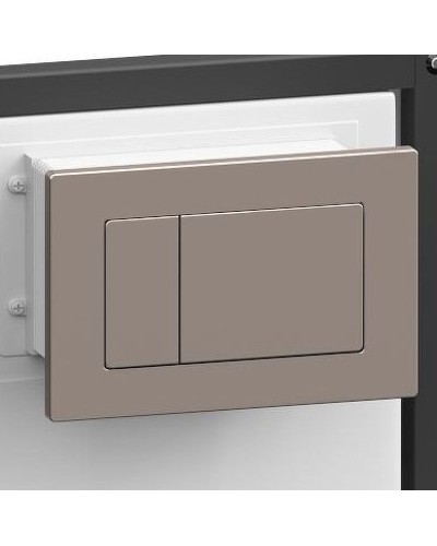 Комплект унитаза с инсталляцией Damixa Sirius DX86.IS10151.1700 с сиденьем Микролифт и клавишей смыва Хром глянцевый