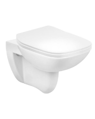 Комплект унитаза с инсталляцией Roca Debba Pack Rimless 893104970 с сиденьем Микролифт без клавиши смыва