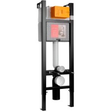 Комплект унитаза с инсталляцией Jacob Delafon Elite E21755RU-00 с сиденьем Микролифт и Белой клавишей смыва