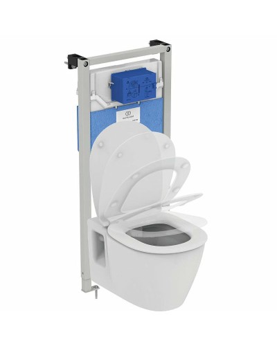 Комплект унитаза с инсталляцией Ideal Standard Connect Prosys E8822301PC15 с сиденьем Микролифт без клавиши смыва