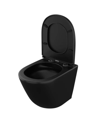 Комплект унитаза Owl 1975 Vind Cirkel-H OWLT190305 с инсталляцией Grohe Rapid SL 38772001 с сиденьем Микролифт и клавишей смыва Хром