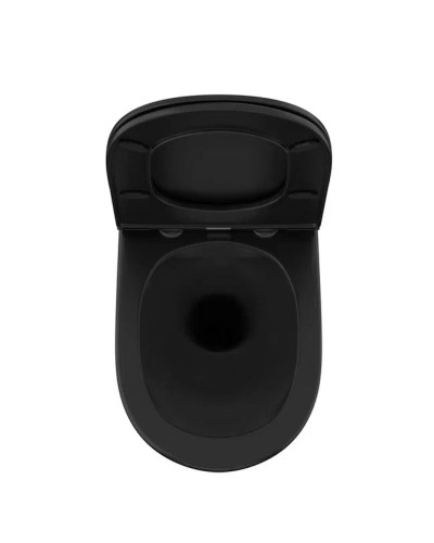 Комплект унитаза Owl 1975 Vind Cirkel-H OWLT190305 с инсталляцией Grohe Rapid SL 38721001 с сиденьем Микролифт и клавишей смыва Хром