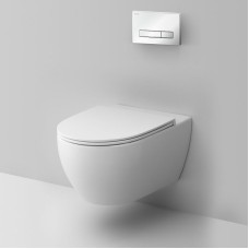Комплект унитаза с инсталляцией AM.PM Awe FlashClean IS30201.111700 с сиденьем Микролифт и Белой клавишей смыва