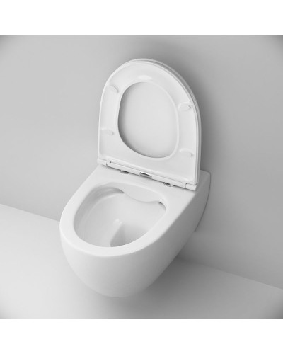 Комплект унитаза с инсталляцией AM.PM Awe FlashClean IS30251.111700 с сиденьем Микролифт и клавишей смыва Хром