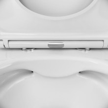 Комплект унитаза с инсталляцией AM.PM Awe FlashClean IS30251.111700 с сиденьем Микролифт и клавишей смыва Хром