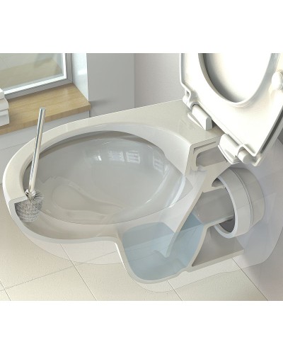 Комплект унитаза с инсталляцией Ideal Standard Prosys Eco Frame Eurovit W660101 с сиденьем Микролифт