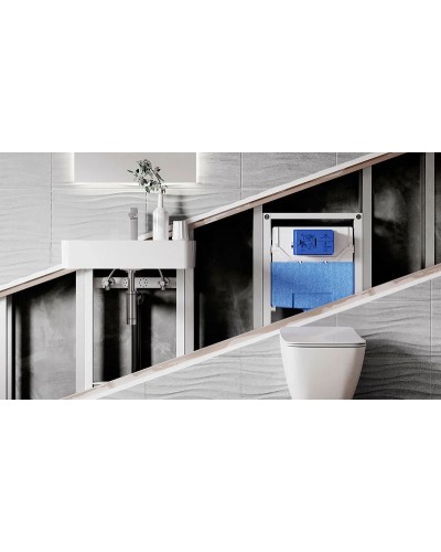 Комплект унитаза с инсталляцией Ideal Standard Prosys Exacto X042601 с сиденьем Микролифт