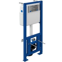 Комплект унитаза с инсталляцией Cersanit Crea Square CO DPL EO slim 63997 с сиденьем Микролифт